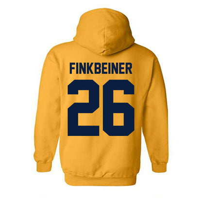 Michigan - NCAA Baseball : Tyler Finkbeiner - Classic Shersey Hooded Sweatshirt-3