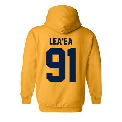 Michigan - NCAA Football : Jonah Lea'ea - Classic Shersey Hooded Sweatshirt-3