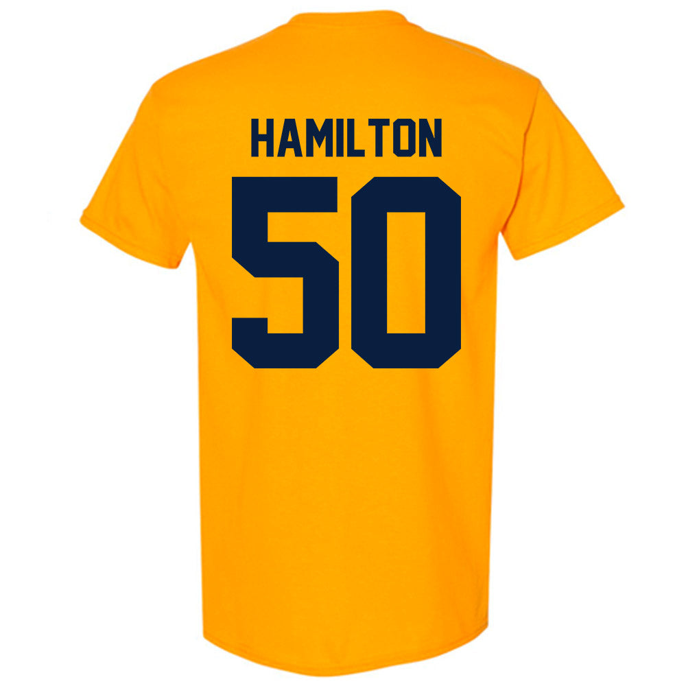 Michigan - NCAA Football : Luke Hamilton - Classic Shersey T-Shirt-1