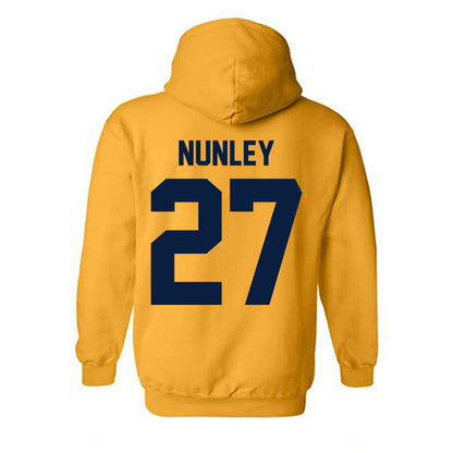 Michigan - NCAA Football : Ernest Nunley - Classic Shersey Hooded Sweatshirt-3