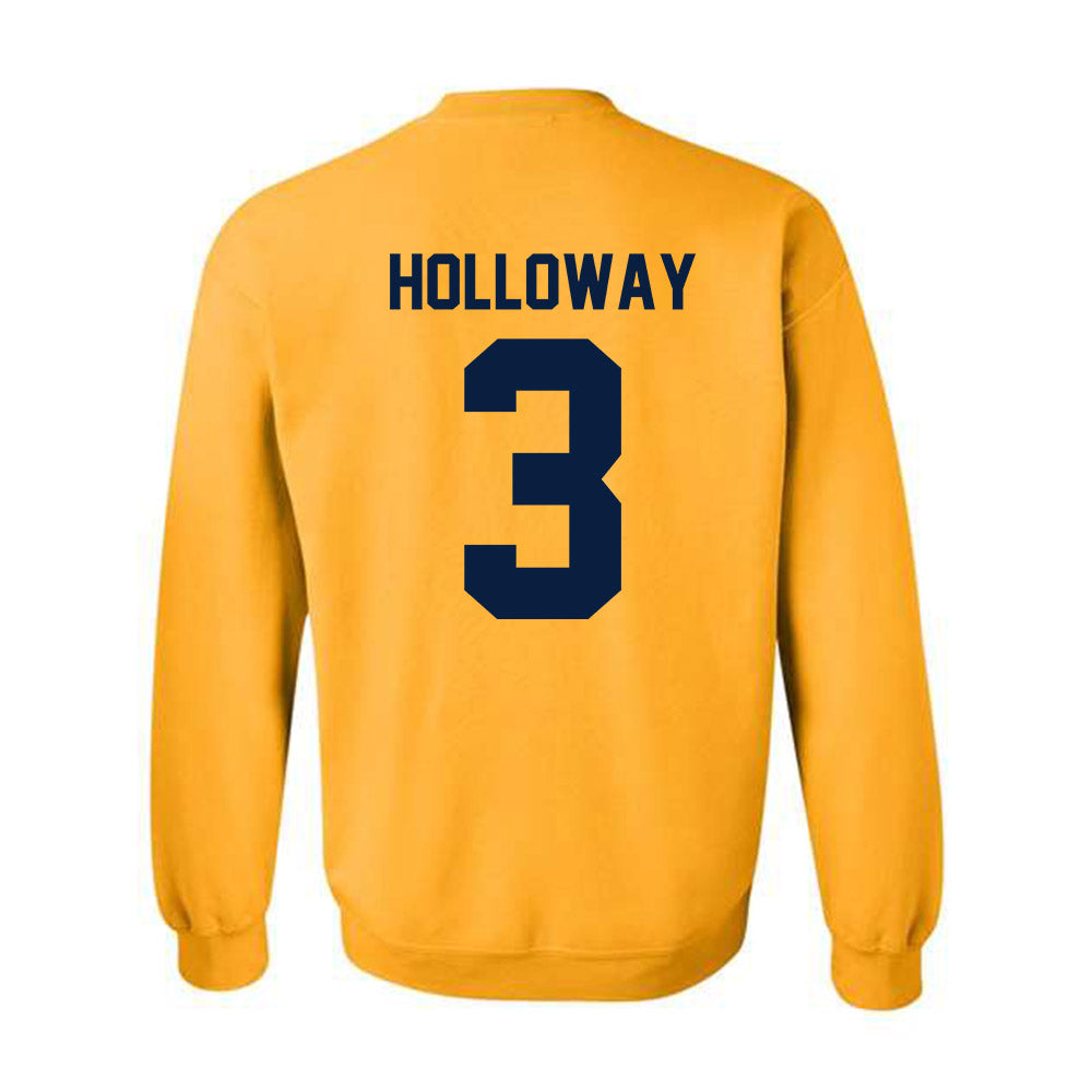 Michigan - NCAA Women's Basketball : Mila Holloway - Classic Shersey Crewneck Sweatshirt-1