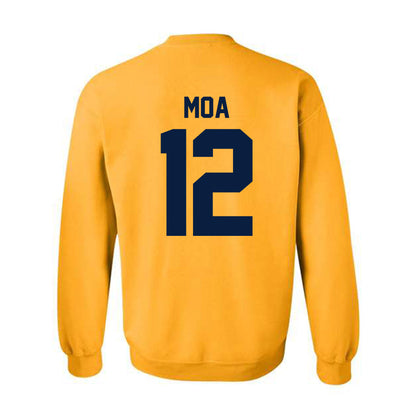 Michigan - NCAA Football : Salesi Moa - Classic Shersey Crewneck Sweatshirt-3