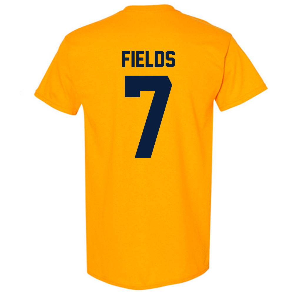 Michigan - NCAA Women's Basketball : Jessica Fields - Classic Shersey T-Shirt-1