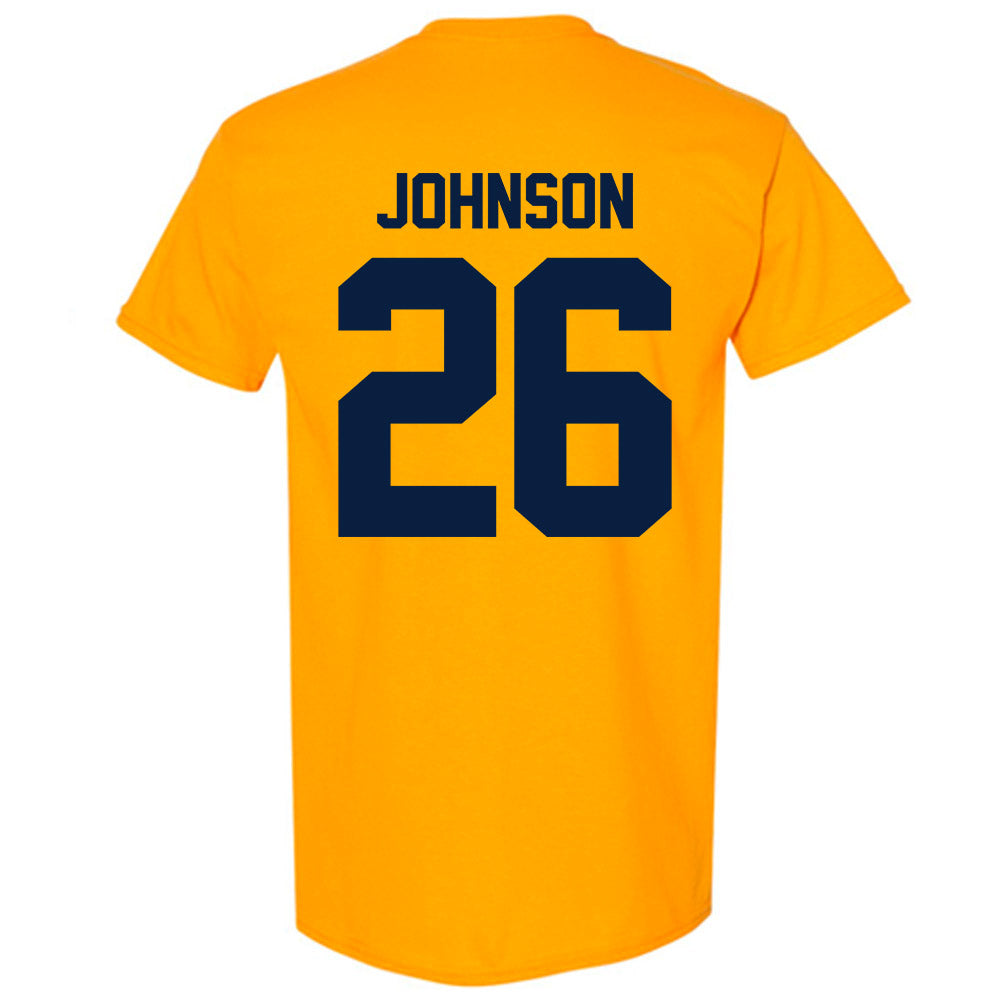 Michigan - NCAA Football : Donovan Johnson - Classic Shersey T-Shirt-1
