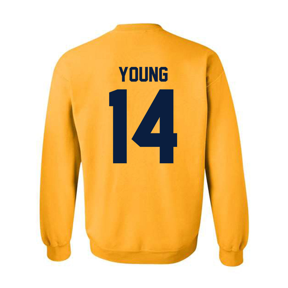 Michigan - NCAA Football : Jordan Young - Classic Shersey Crewneck Sweatshirt-1