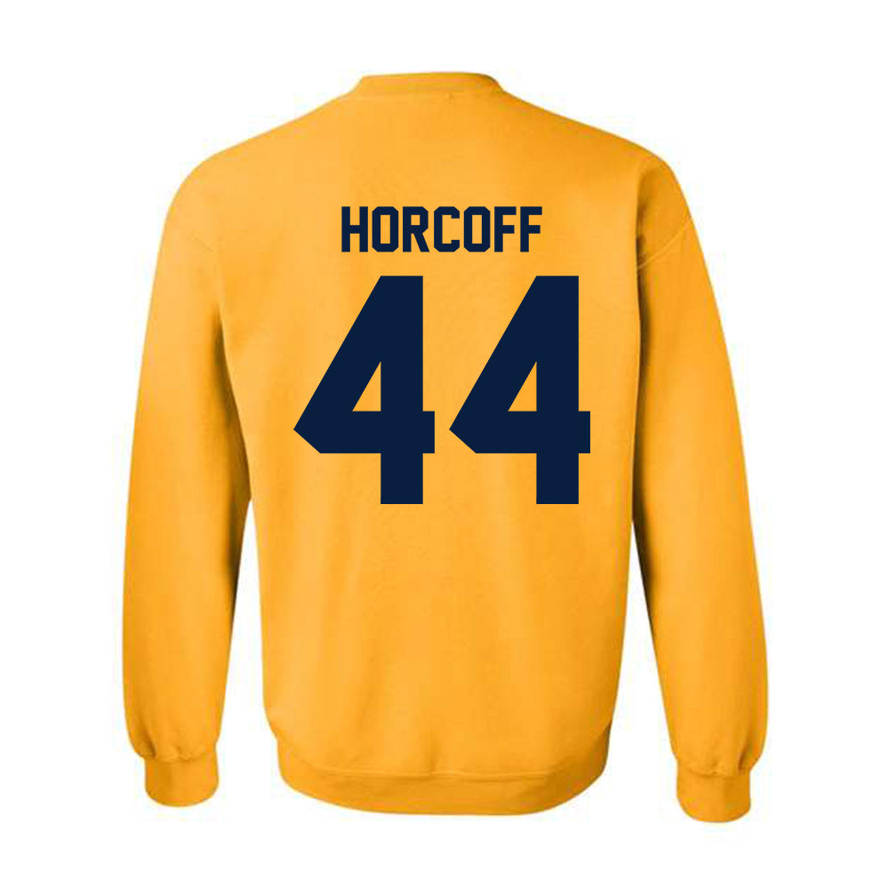Michigan - NCAA Men's Ice Hockey : Will Horcoff - Classic Shersey Crewneck Sweatshirt-1