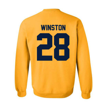 Michigan - NCAA Football : Kainoa Winston - Classic Shersey Crewneck Sweatshirt-3
