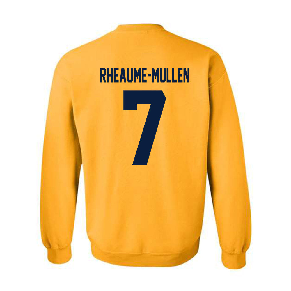 Michigan - NCAA Men's Ice Hockey : Dakoda Rheaume-Mullen - Classic Shersey Crewneck Sweatshirt-1