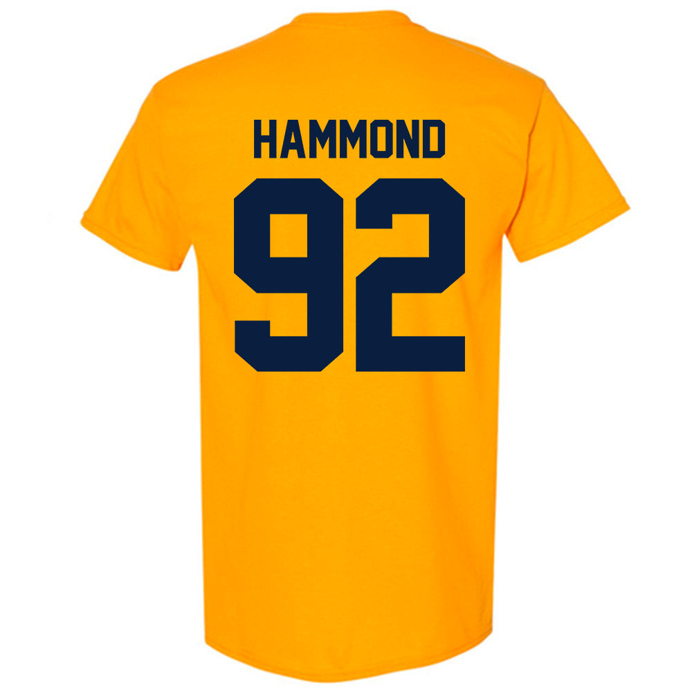 Michigan - NCAA Football : Ted Hammond - Classic Shersey T-Shirt-1
