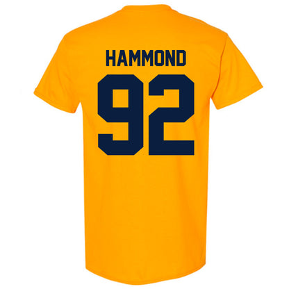 Michigan - NCAA Football : Ted Hammond - Classic Shersey T-Shirt-1