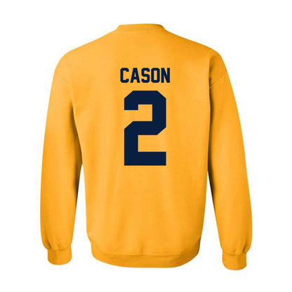 Michigan - NCAA Men's Basketball : Lorenzo Cason - Classic Shersey Crewneck Sweatshirt-3
