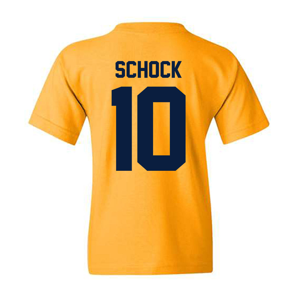 Michigan - NCAA Men's Ice Hockey : Drew Schock - Classic Shersey Youth T-Shirt-1
