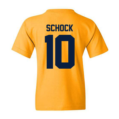 Michigan - NCAA Men's Ice Hockey : Drew Schock - Classic Shersey Youth T-Shirt-1