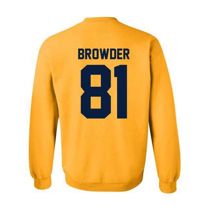 Michigan - NCAA Football : Jamar Browder - Classic Shersey Crewneck Sweatshirt-1
