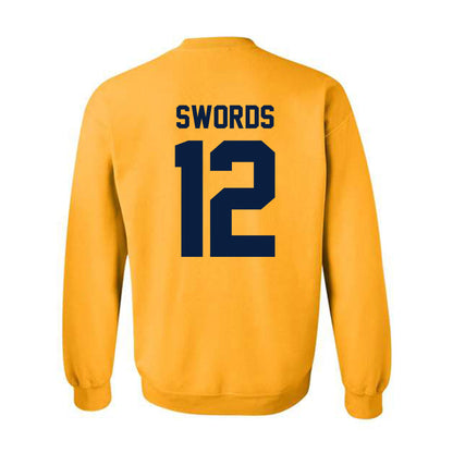 Michigan - NCAA Women's Basketball : Syla Swords - Classic Shersey Crewneck Sweatshirt-1