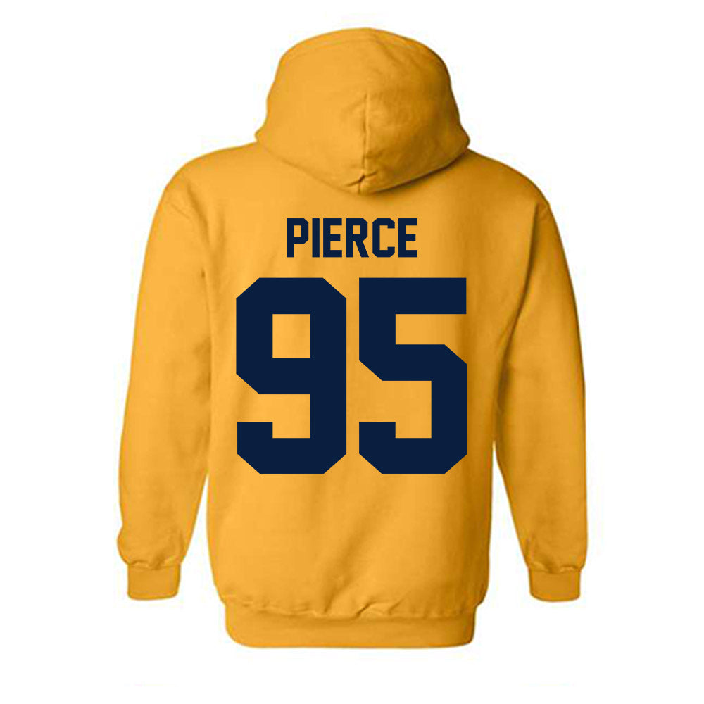 Michigan - NCAA Football : Trey Pierce - Classic Shersey Hooded Sweatshirt-1