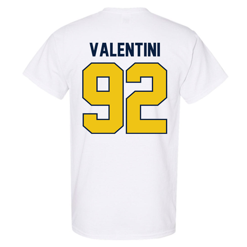 Michigan - NCAA Men's Ice Hockey : Adam Valentini - Classic Shersey T-Shirt-1