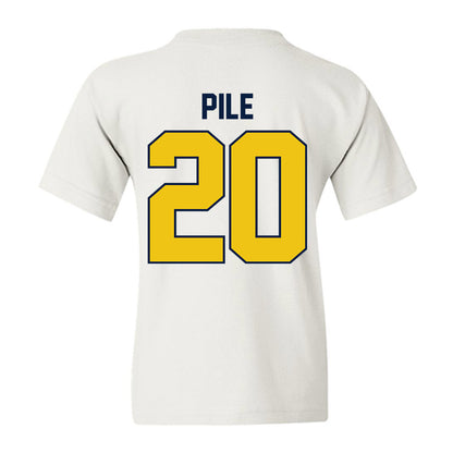 Michigan - NCAA Football : Jaylen Pile - Classic Shersey Youth T-Shirt-2