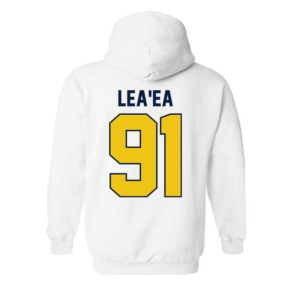Michigan - NCAA Football : Jonah Lea'ea - Classic Shersey Hooded Sweatshirt-2