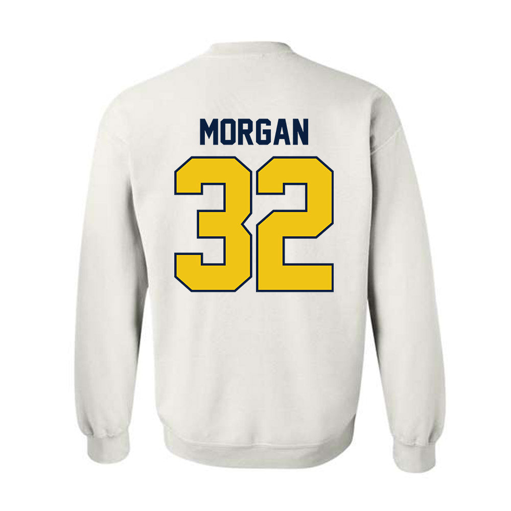 Michigan - NCAA Men's Lacrosse : John Morgan - Classic Shersey Crewneck Sweatshirt-2