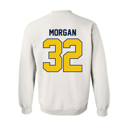 Michigan - NCAA Men's Lacrosse : John Morgan - Classic Shersey Crewneck Sweatshirt-2