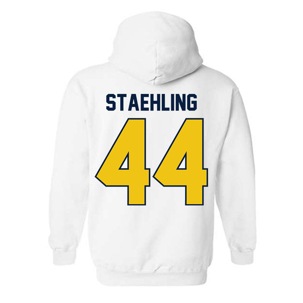 Michigan - NCAA Football : Nathaniel Staehling - Classic Shersey Hooded Sweatshirt-2
