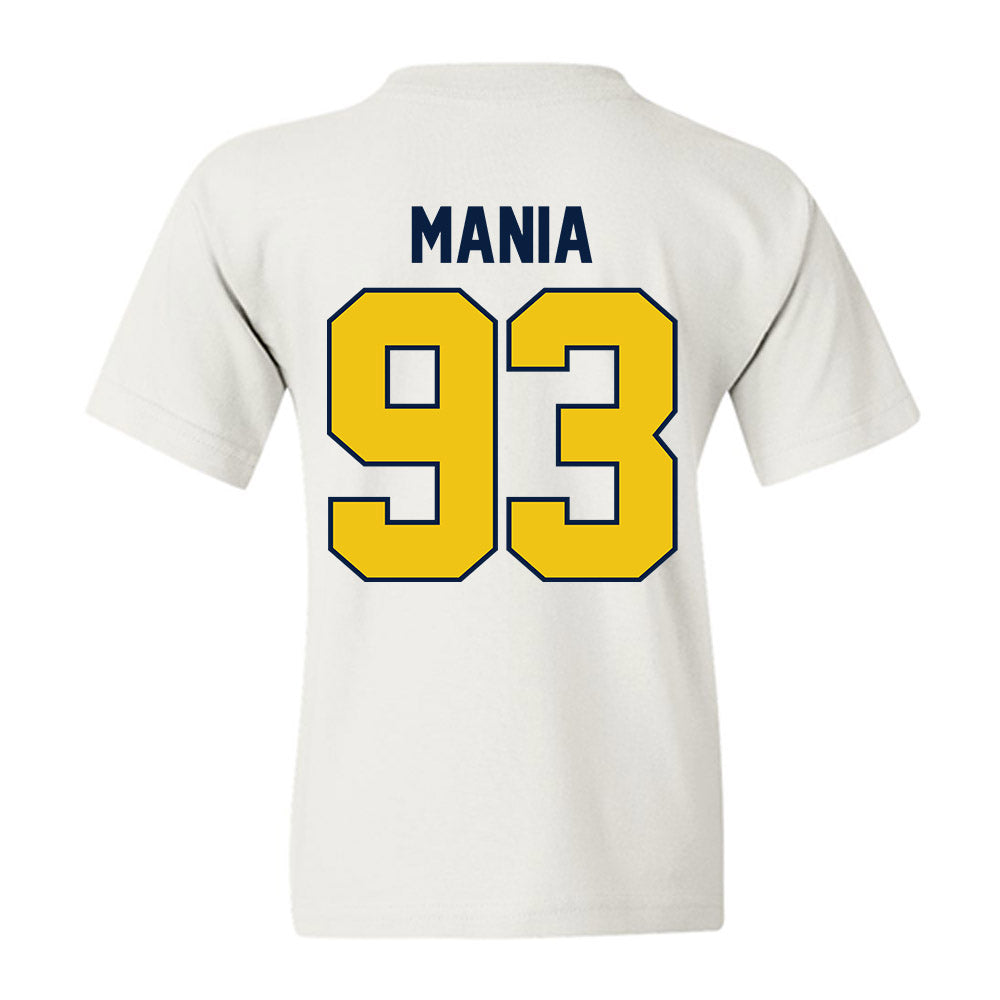 Michigan - NCAA Men's Ice Hockey : Matthew Mania - Classic Shersey Youth T-Shirt-1