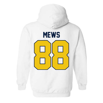 Michigan - NCAA Men's Ice Hockey : Henry Mews - Classic Shersey Hooded Sweatshirt-1