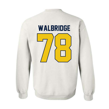 Michigan - NCAA Football : Marky Walbridge - Classic Shersey Crewneck Sweatshirt-2