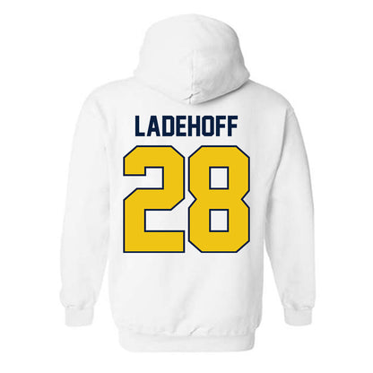 Michigan - NCAA Baseball : Cade Ladehoff - Classic Shersey Hooded Sweatshirt-2