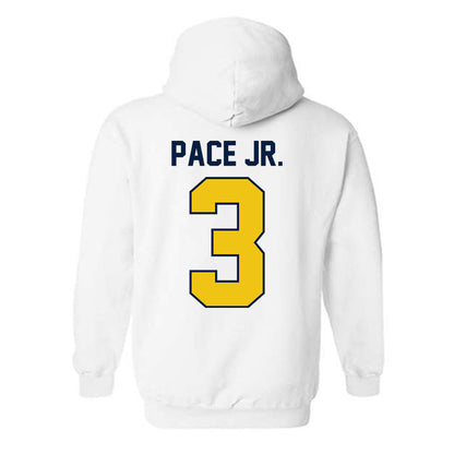 Michigan - NCAA Baseball : Greg Pace Jr. - Classic Shersey Hooded Sweatshirt-2