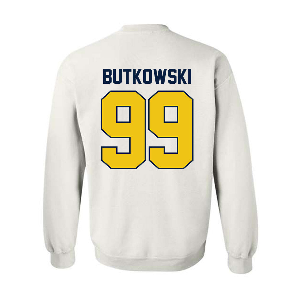Michigan - NCAA Football : Trey Butkowski - Classic Shersey Crewneck Sweatshirt-2