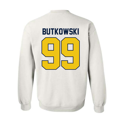 Michigan - NCAA Football : Trey Butkowski - Classic Shersey Crewneck Sweatshirt-2