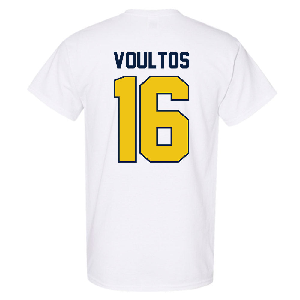 Michigan - NCAA Men's Lacrosse : Nicholas Voultos - Classic Shersey T-Shirt-2