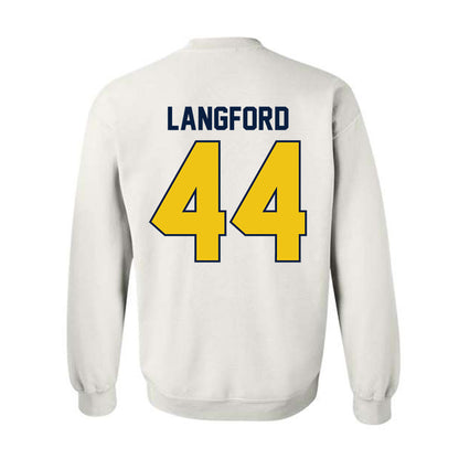 Michigan - NCAA Softball : Indiana Langford - Classic Shersey Crewneck Sweatshirt-2