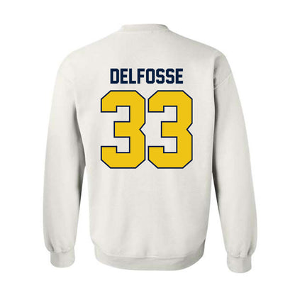 Michigan - NCAA Women's Basketball : Te'Yala Delfosse - Classic Shersey Crewneck Sweatshirt-1