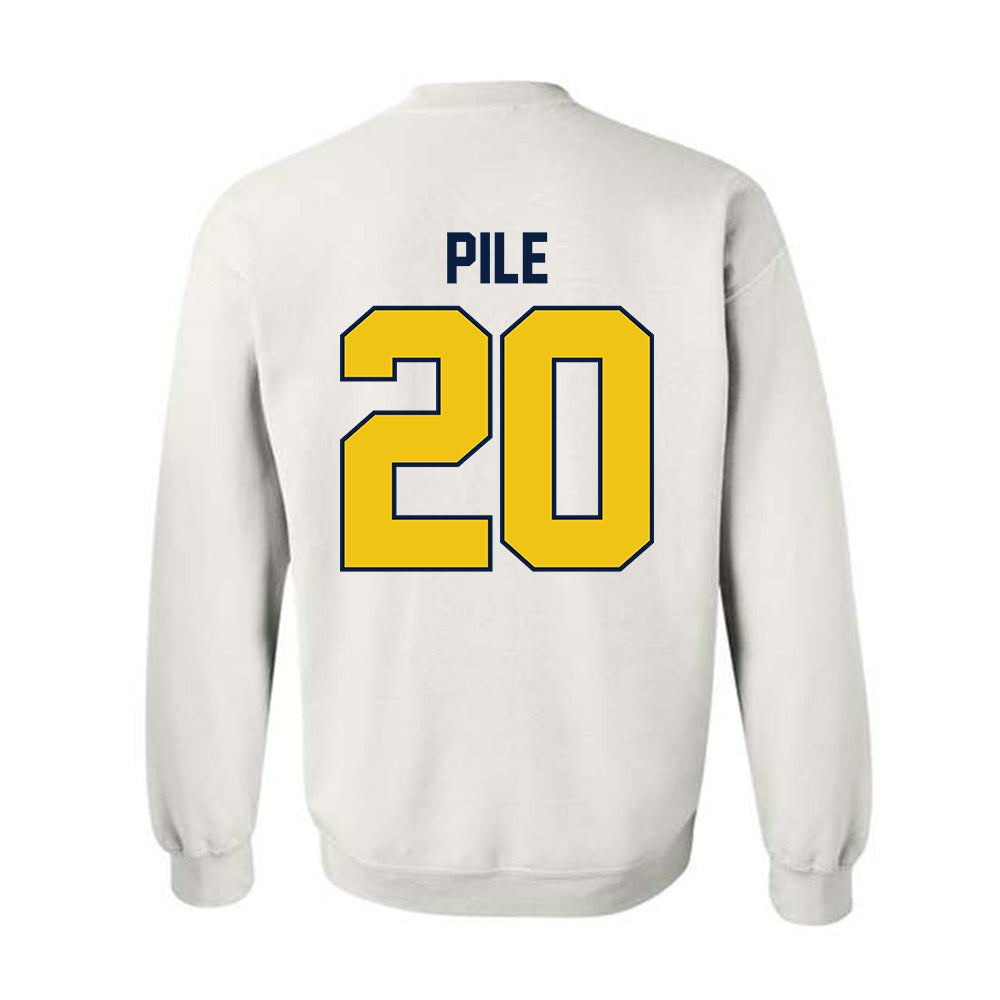 Michigan - NCAA Football : Jaylen Pile - Classic Shersey Crewneck Sweatshirt-2