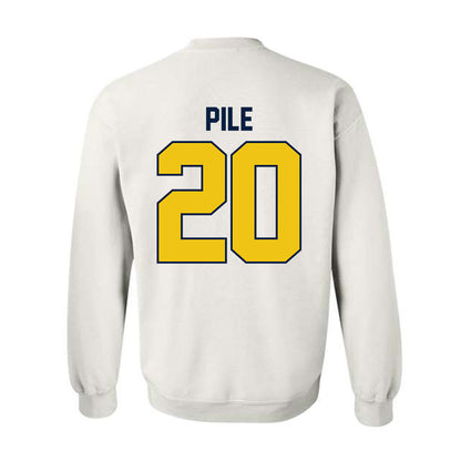 Michigan - NCAA Football : Jaylen Pile - Classic Shersey Crewneck Sweatshirt-2
