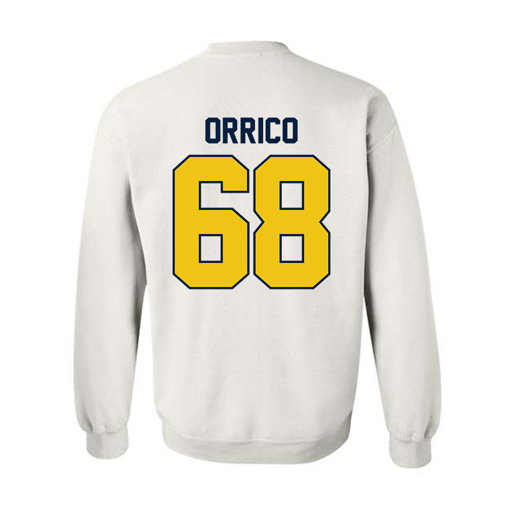 Michigan - NCAA Men's Ice Hockey : Josh Orrico - Classic Shersey Crewneck Sweatshirt-1