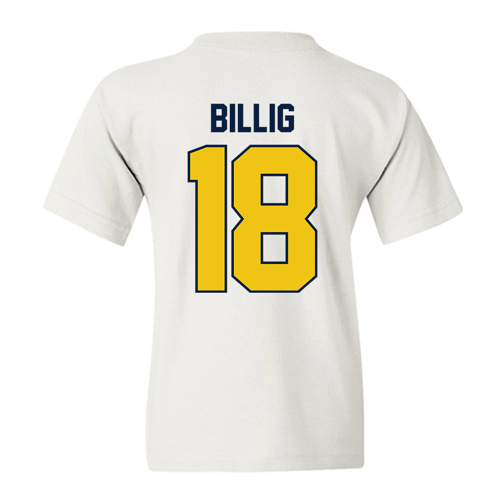 Michigan - NCAA Men's Lacrosse : Carson Billig - Classic Shersey Youth T-Shirt-2