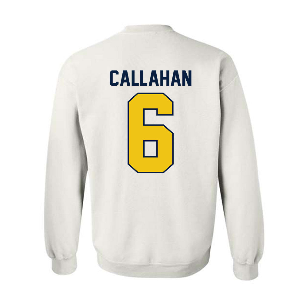 Michigan - NCAA Women's Lacrosse : Grace Callahan - Classic Shersey Crewneck Sweatshirt-1