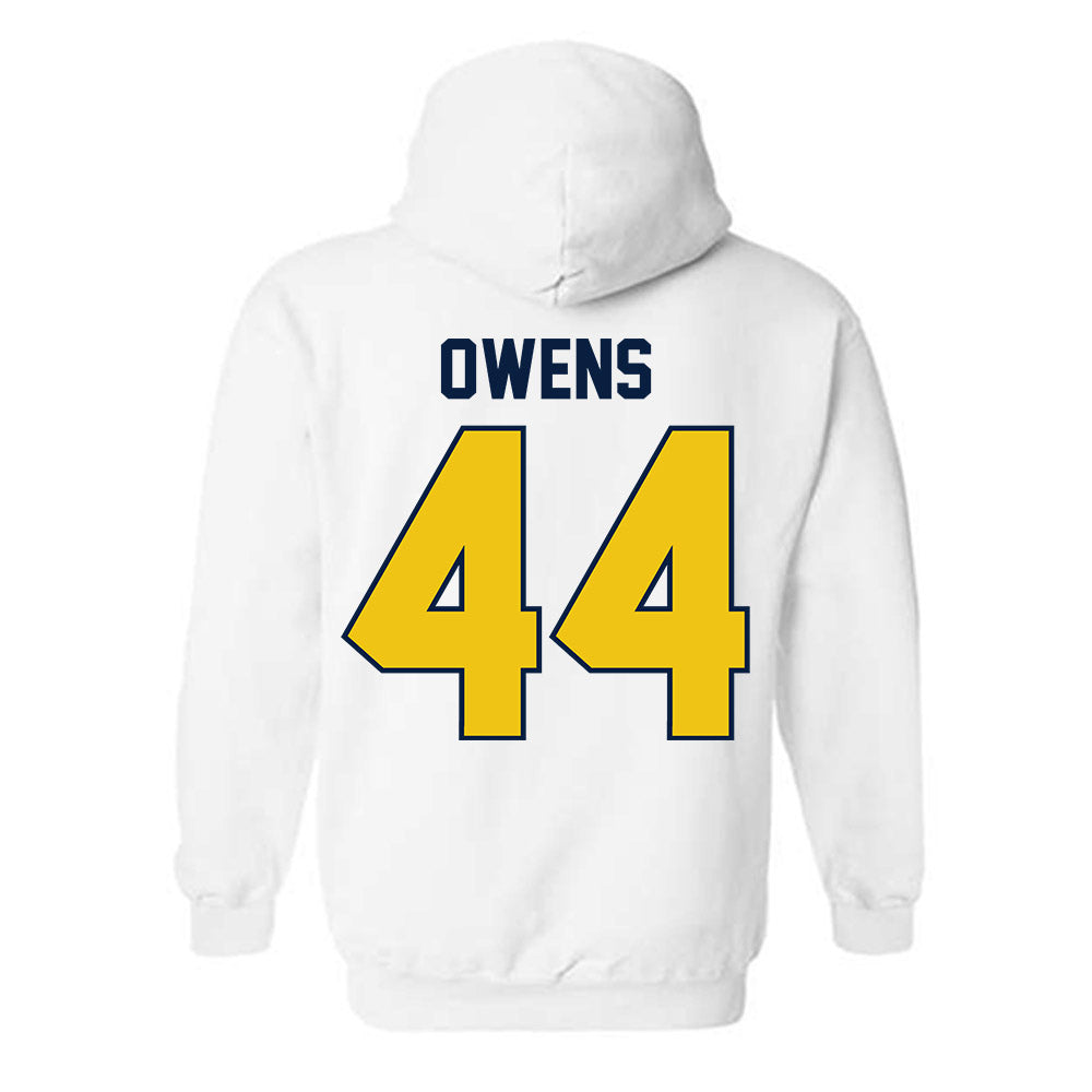 Michigan - NCAA Football : Eli Owens - Classic Shersey Hooded Sweatshirt-1