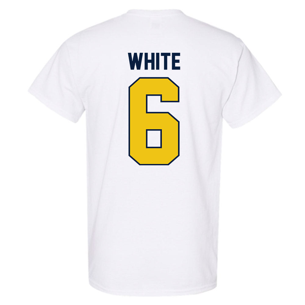 Michigan - NCAA Women's Volleyball : Ellie White - Classic Shersey T-Shirt-1