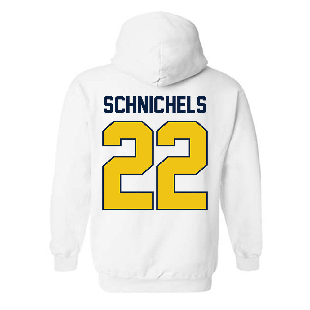 Michigan - NCAA Women's Volleyball : Sydney Schnichels - Classic Shersey Hooded Sweatshirt-1