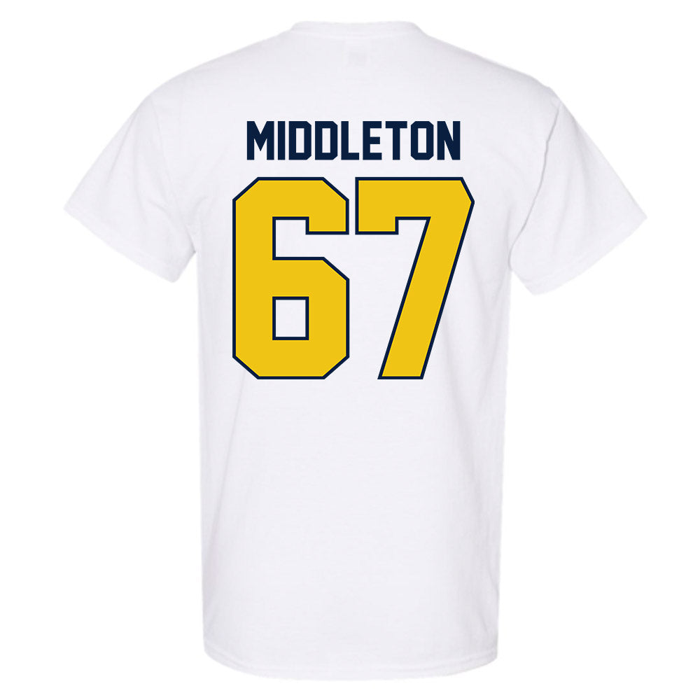 Michigan - NCAA Football : Trent Middleton - Classic Shersey T-Shirt-2