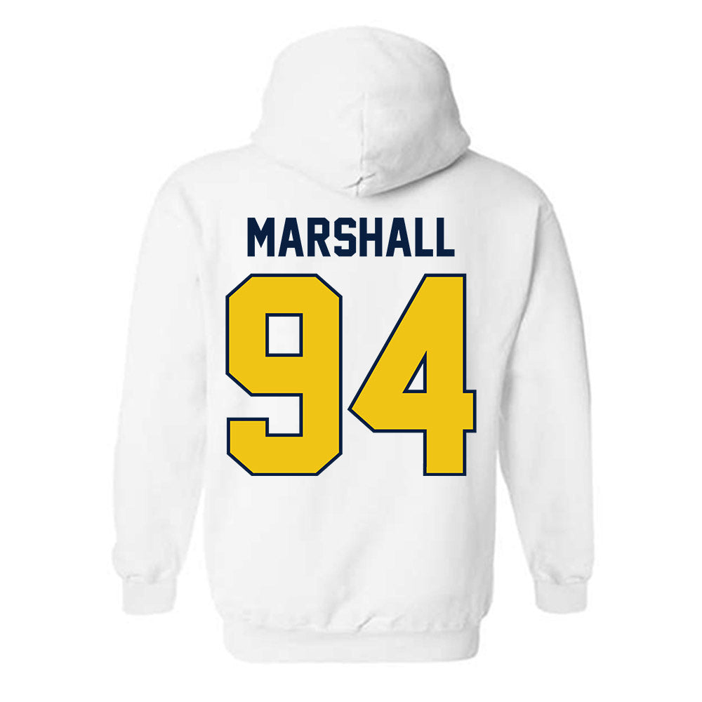 Michigan - NCAA Football : Nate Marshall - Classic Shersey Hooded Sweatshirt-2