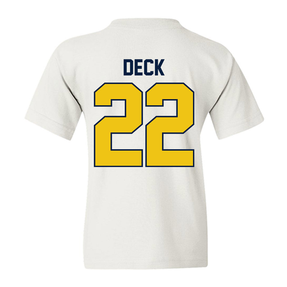 Michigan - NCAA Football : Jordan Deck - Classic Shersey Youth T-Shirt-2