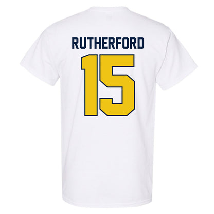 Michigan - NCAA Women's Lacrosse : Maya Rutherford - Classic Shersey T-Shirt-1