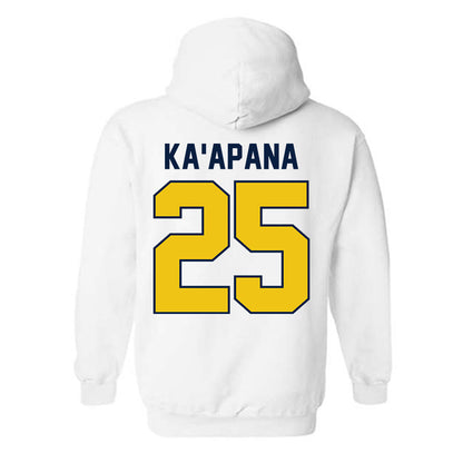 Michigan - NCAA Football : Micah Ka'apana - Classic Shersey Hooded Sweatshirt-1