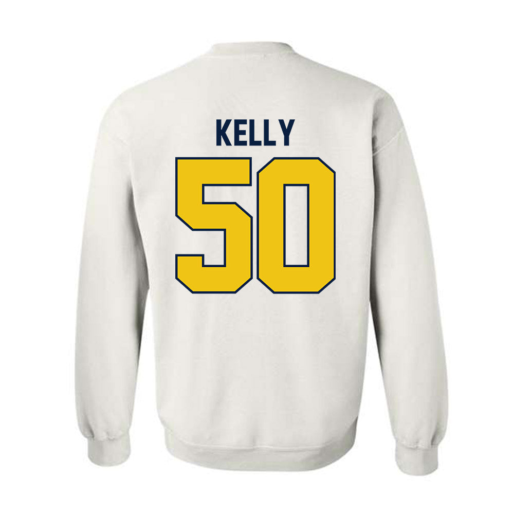 Michigan - NCAA Men's Lacrosse : Michael Kelly - Classic Shersey Crewneck Sweatshirt-2